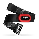 Garmin, HRM-Run, Monitor de frecuencia cardíaca con funciones de carrera, ANT+, Unisex, Rojo y Negro, Talla única